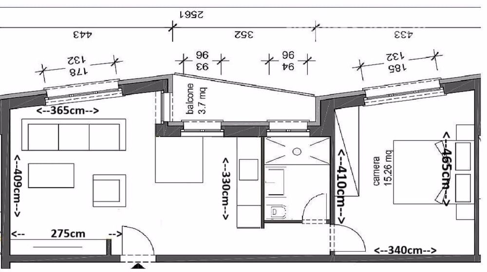 Wohnung in Erstbezug 2.5 Zimmer mit Waschküche - Bild 5