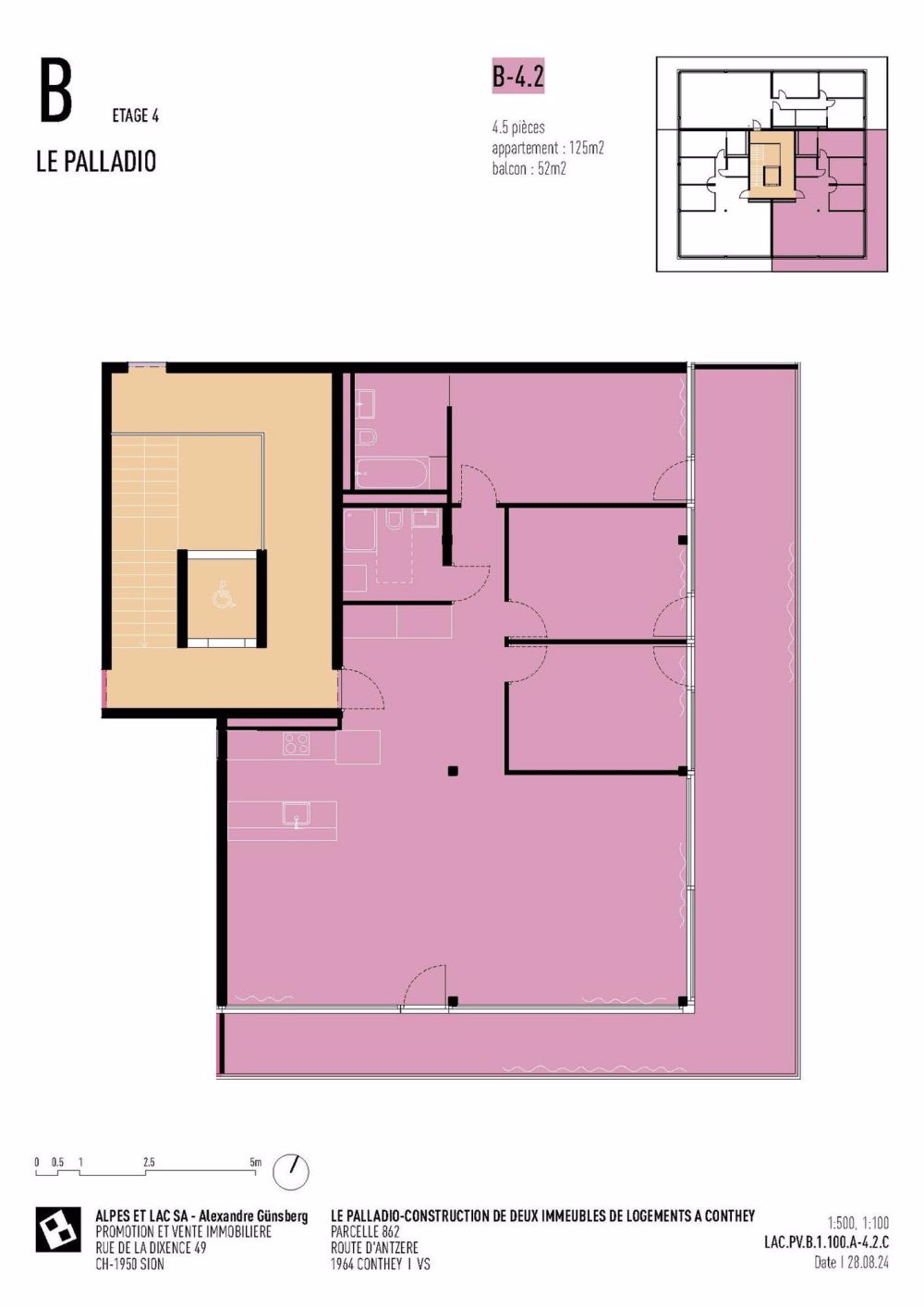 Das Palladio - Conthey Gebäude B - Bild 6