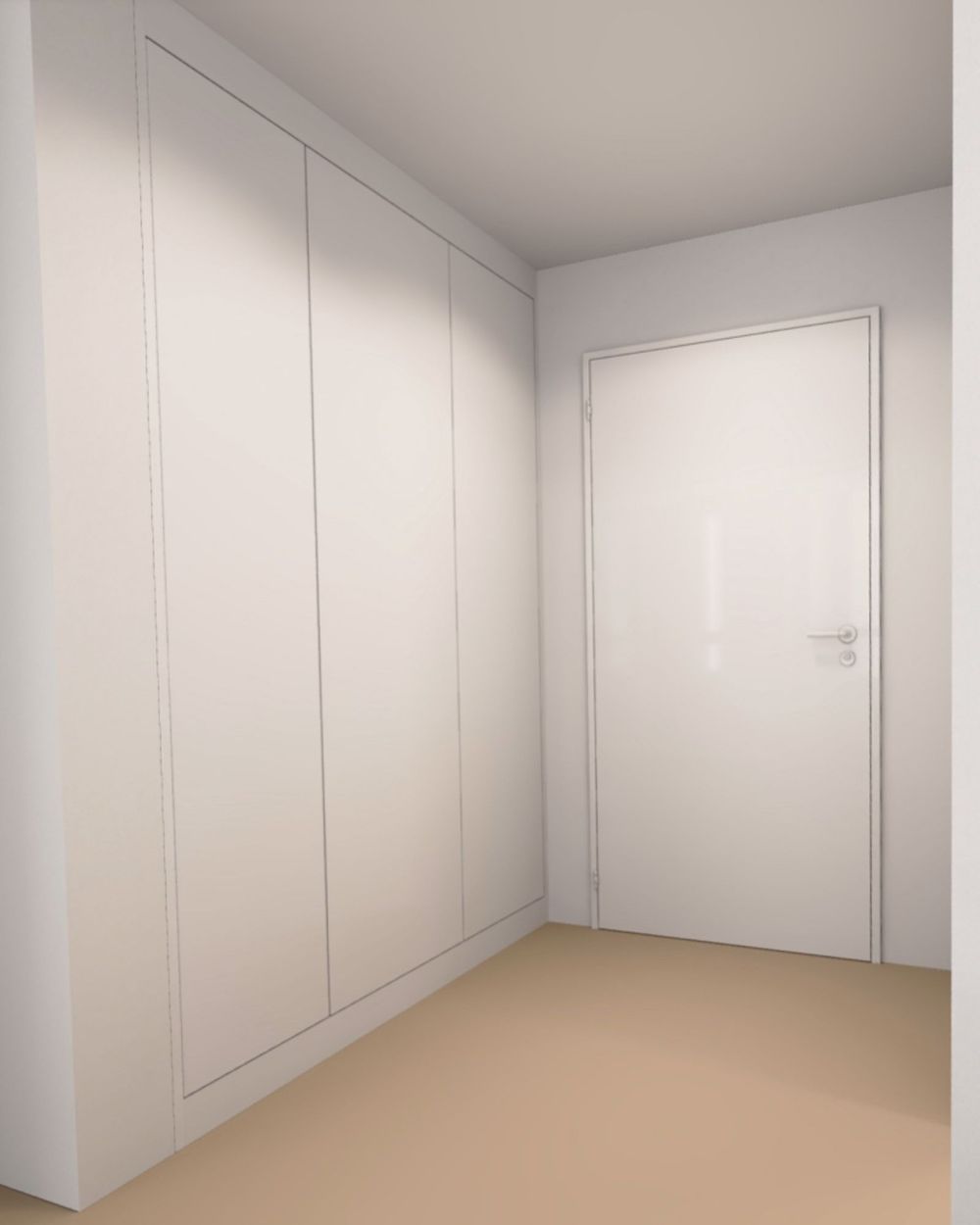 Nachmieter/in gesucht per 16. Oktober 2025 Erstbezug! Moderne 1.5-Zimmer-Neubauwohnung im Tivoli Garten, Spreitenbach - Eingangsbereich