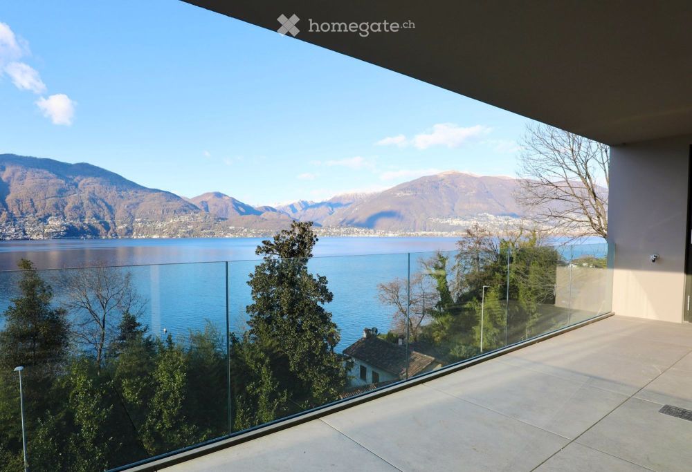 Gambarogno - 3.5 Zimmer - Ferienwohnung mit Atemberaubendem Seeblick - Bild 1