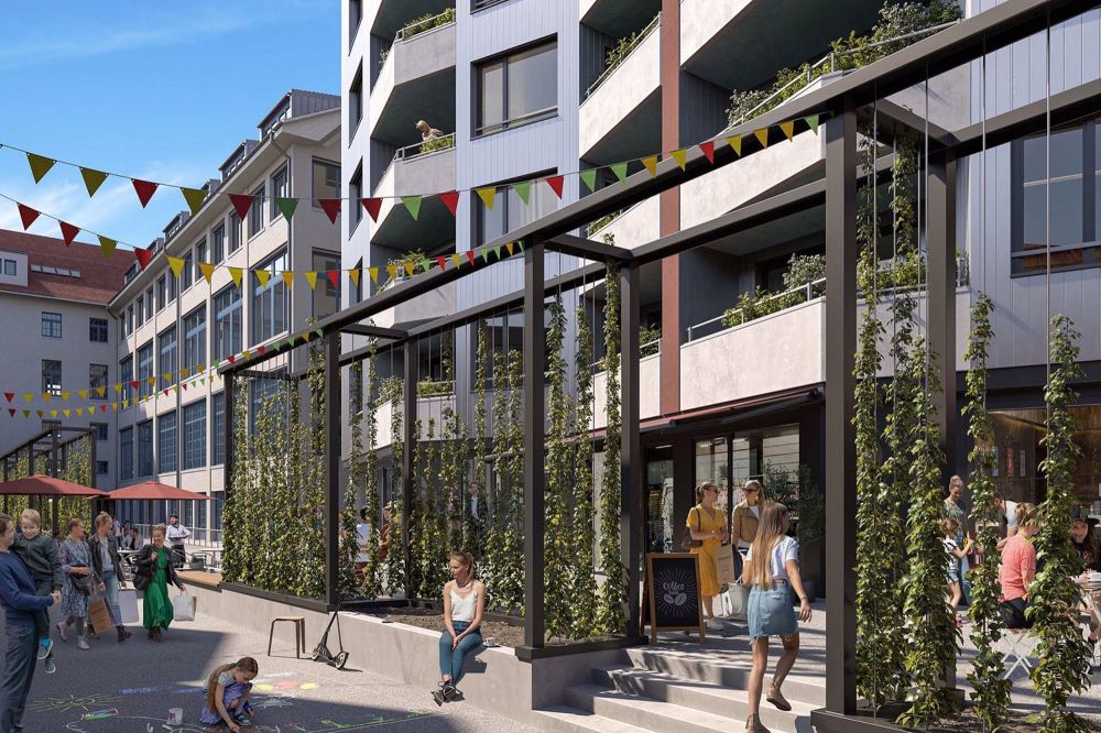 Moderne Neubau-Wohnung in Horgen-Oberdorf mit Seeblick - Aussenansicht