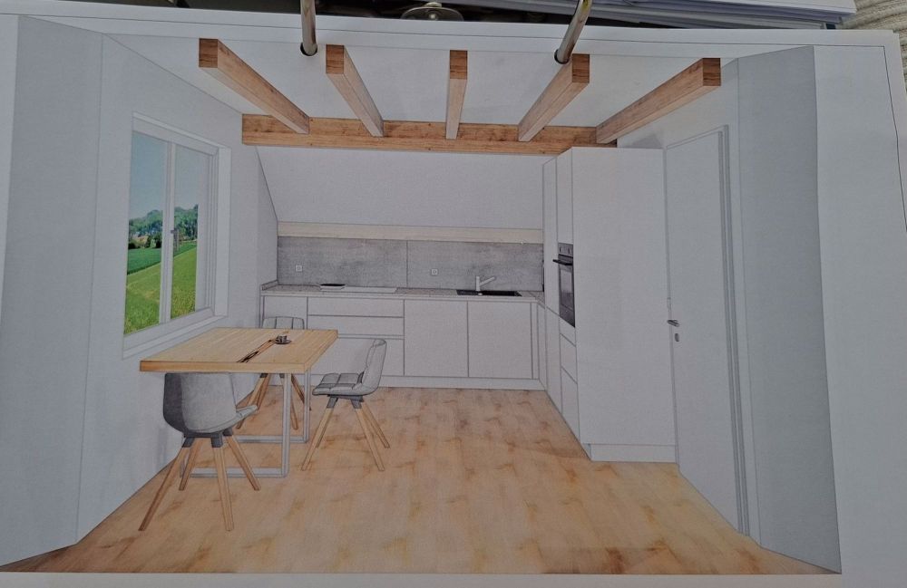 Dachwohnung in Bösingen - Bild 3