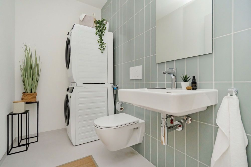 Moderne 3.5-Zimmer-Wohnung in Boll Baujahr 2024 - Gäste-Badezimmer