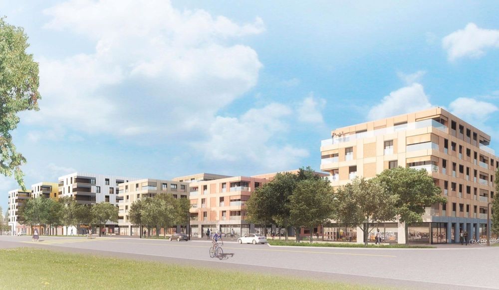 Logement dans récent quartier situé au coeur de la ville d'Orbe - Aussenansicht