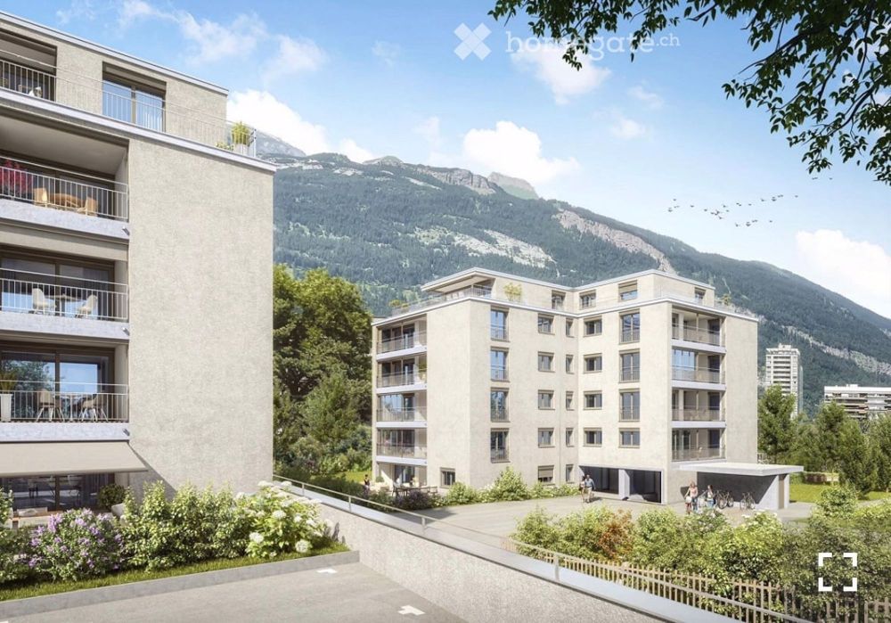 Erstbezug moderne 2.5-Zimmer-Wohnung an zentraler Lage Wohnung in Chur - Bild 1