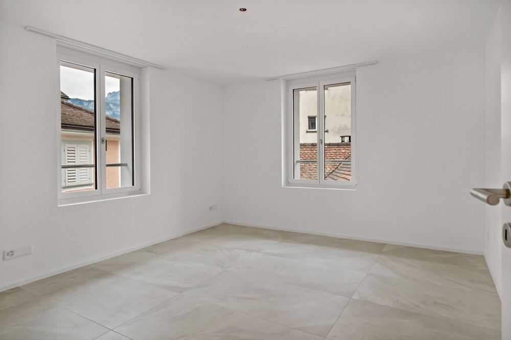 Neubau 3.5 Zi. Wohnung - Erstbezug mit Lift - Schlafzimmer / Büro