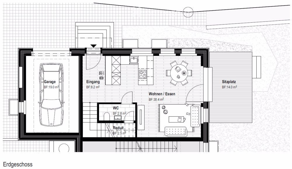 2-stöckige Neubau-Wohnung im Grünen - Bild 1