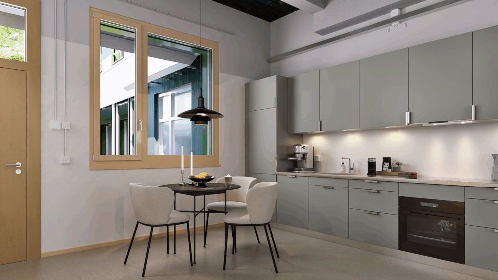 Neubau: 2.5-Zimmerwohnung mit separatem Dachterrassenabteil direkt am Rhein - Bild 4