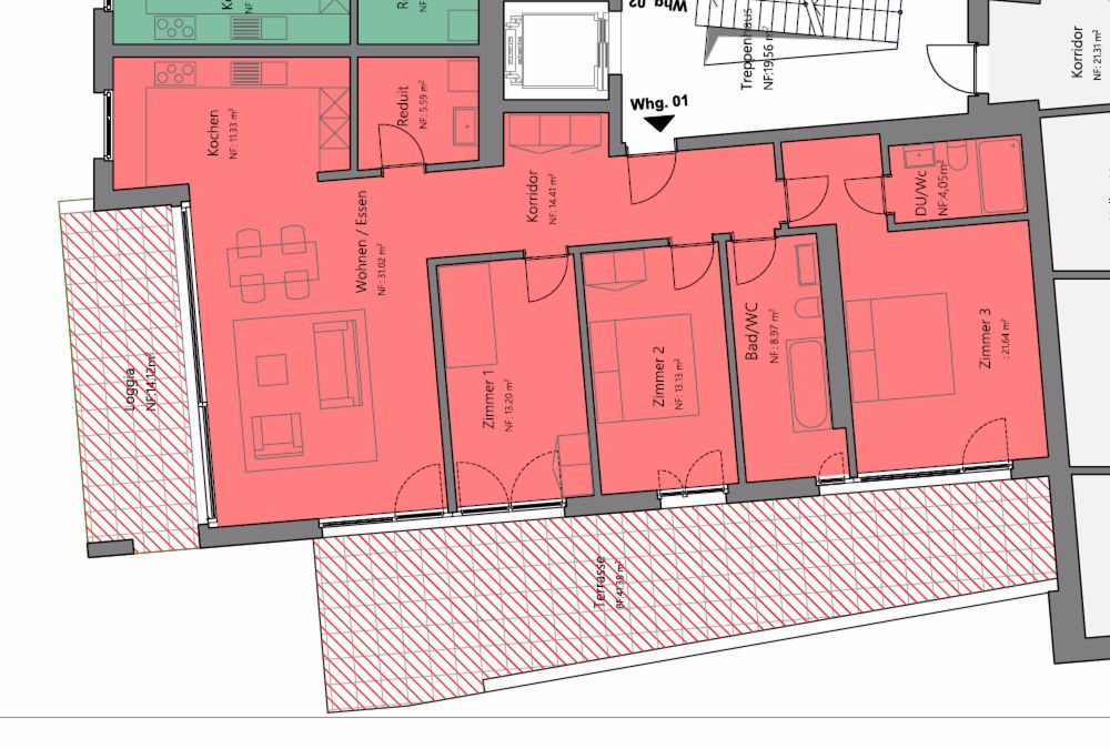 6 ½ Zimmer-Wohnung in Fischbach-Göslikon mieten - Bild 6