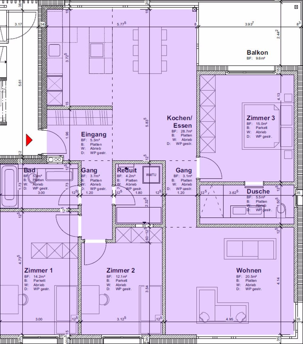 Luxuriöse 4.5-Zimmerwohnung mit Weitsicht - Bild 8
