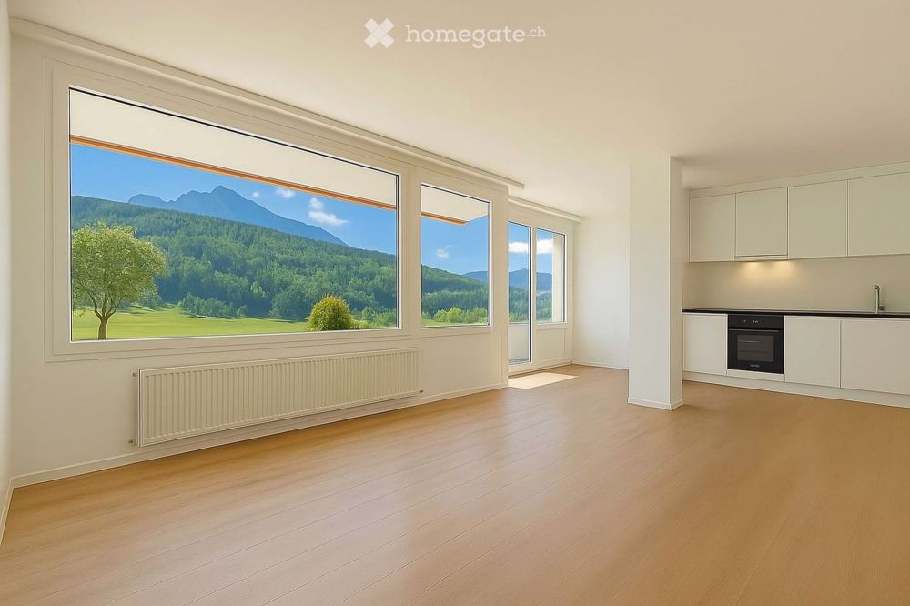 Ruhige 3.5-Zimmer-Terrassenwohnung in Kriens-Obernau - Bild 2