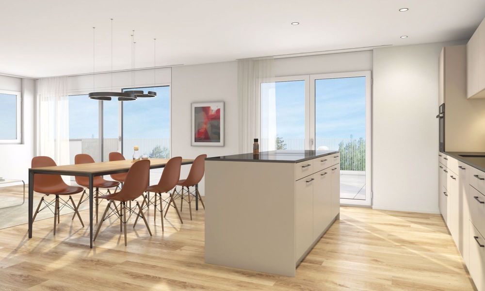 Neubau-Erstbezug Attika-Wohnung – stilvolles Wohnen an zentraler Lage in Grenchen - Bild 4