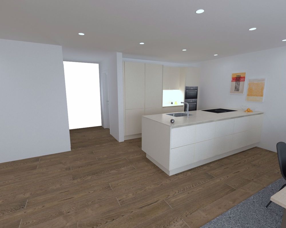 moderne Erdgeschosswohnung mit grossem Sitzplatz - Kueche
