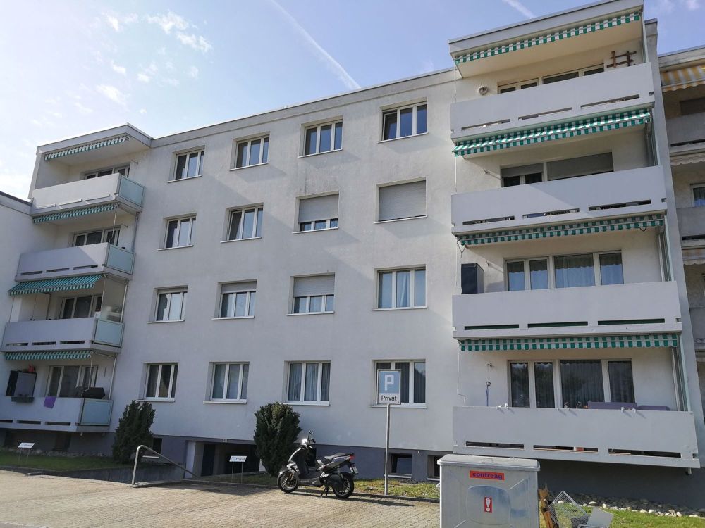 3-Zimmerwohnung mit Balkon in Frenkendorf zu vermieten - 03 Aussenansicht vorne