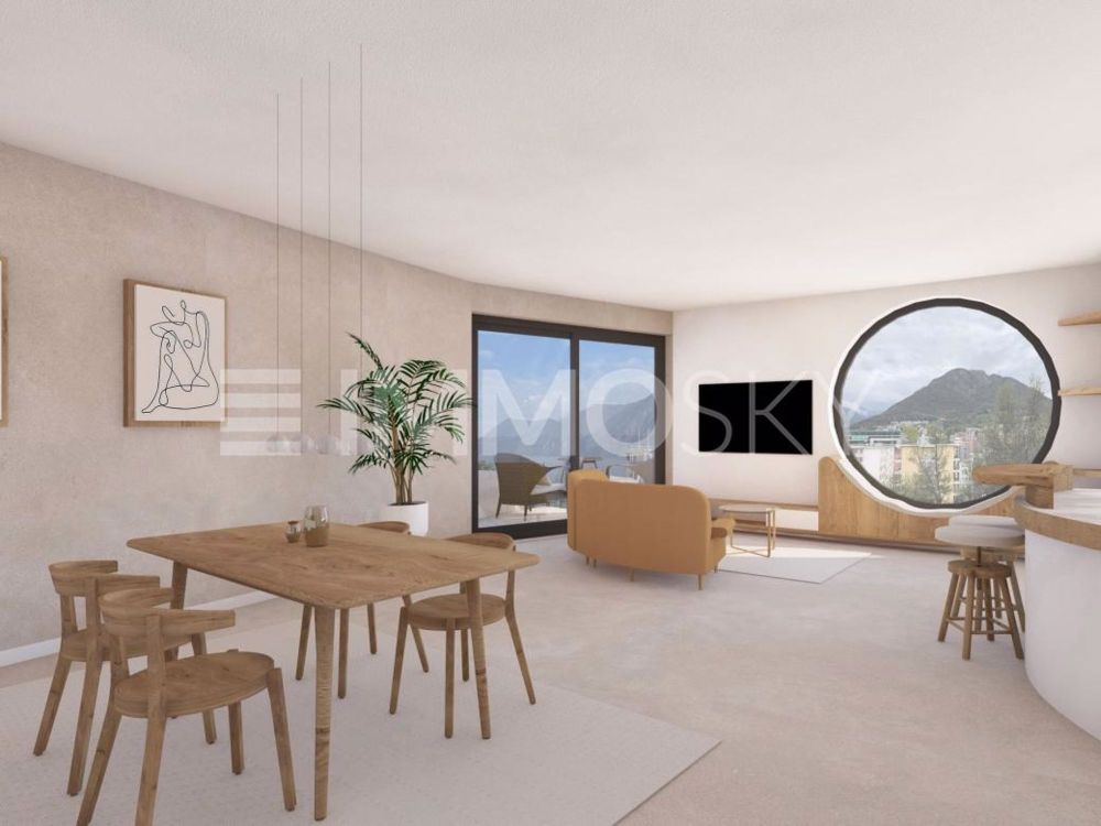 Etagenwohnung | 6900, Lugano - Ampio living