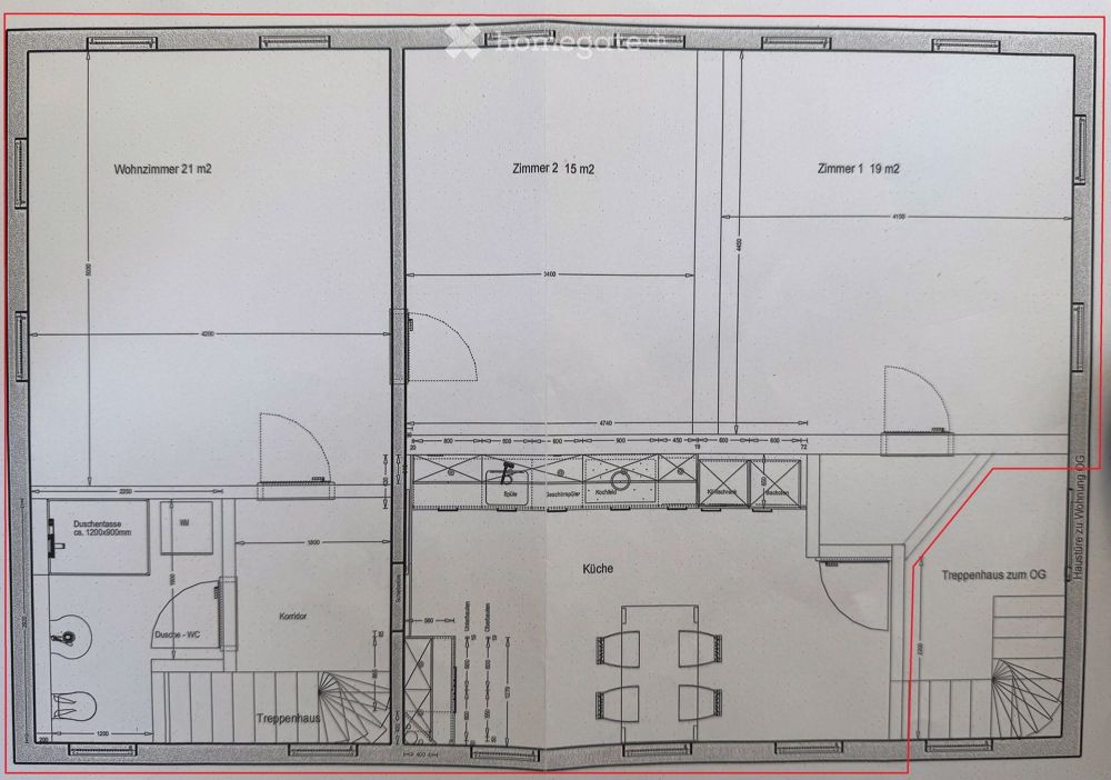 Charmante, frisch renovierte 3.5 - Zimmerwohnung mit traumhafter Aussicht mitten im Grünen - Bild 11