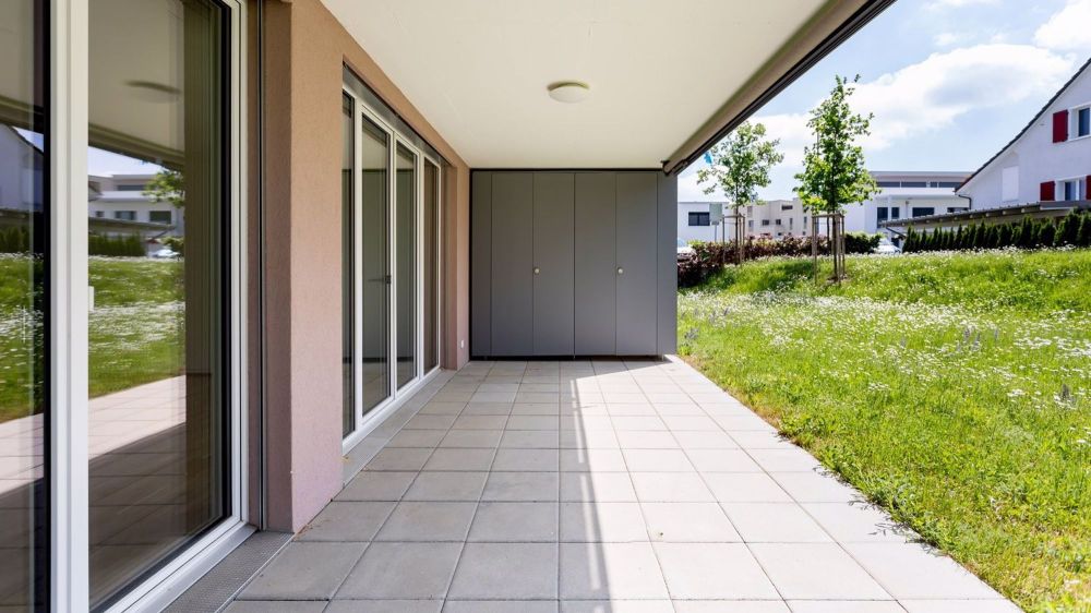 diese idyllische Gartenwohnung wartet auf Sie! - Gartensitzplatz