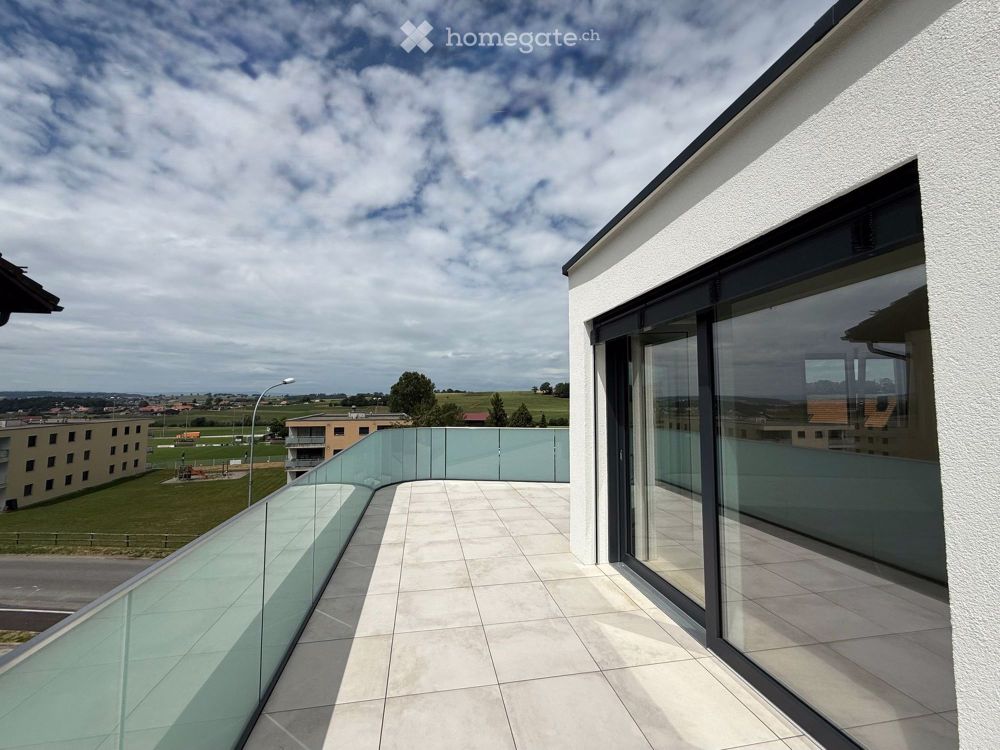 Prächtige 3,5-Zimmer-Wohnung mit Balkon in Farvagny-le-Grand - Bild 9