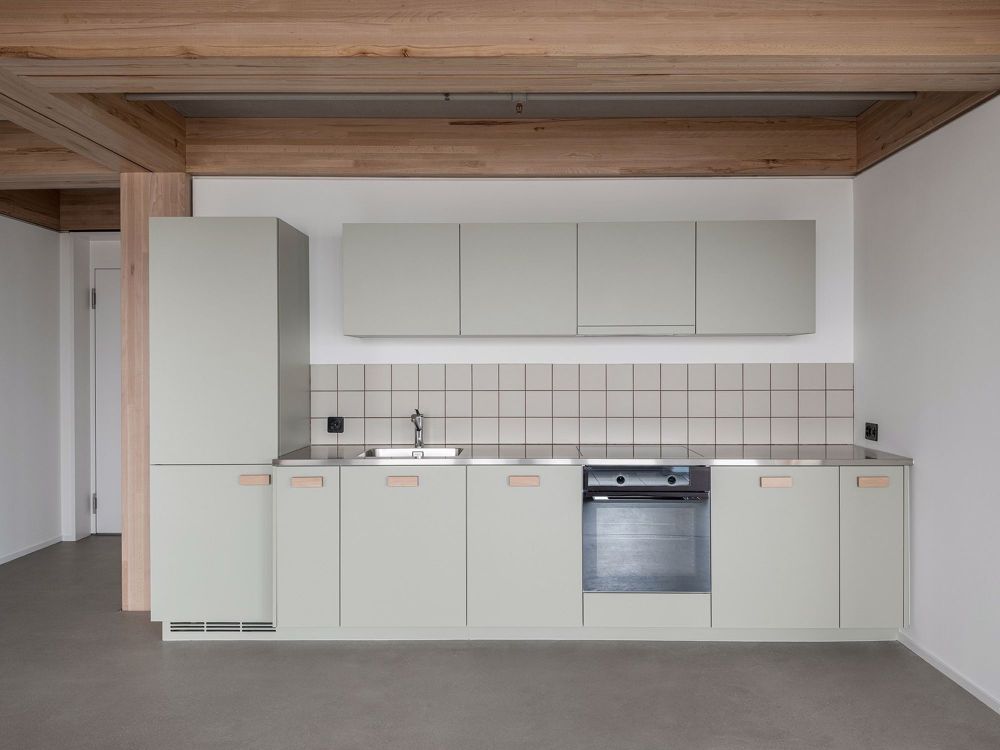 MIETEN OHNE KAUTION - Wohnen auf hohem, nachhaltigem und komfortablem Niveau - Küche Musterwohnung