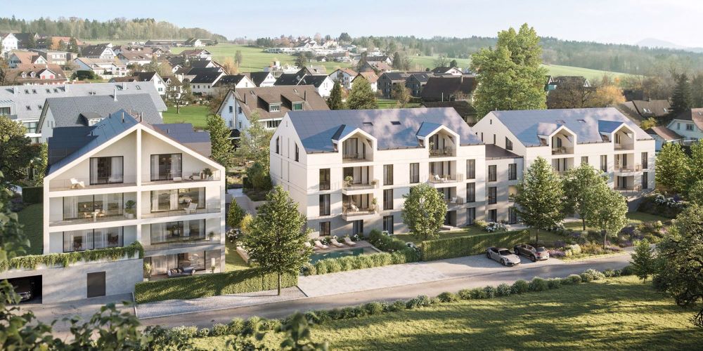 Erstbezug: 3.5-Zimmer-Gartenwohnung mit Terrasse und Schwimmteich - Bild 5