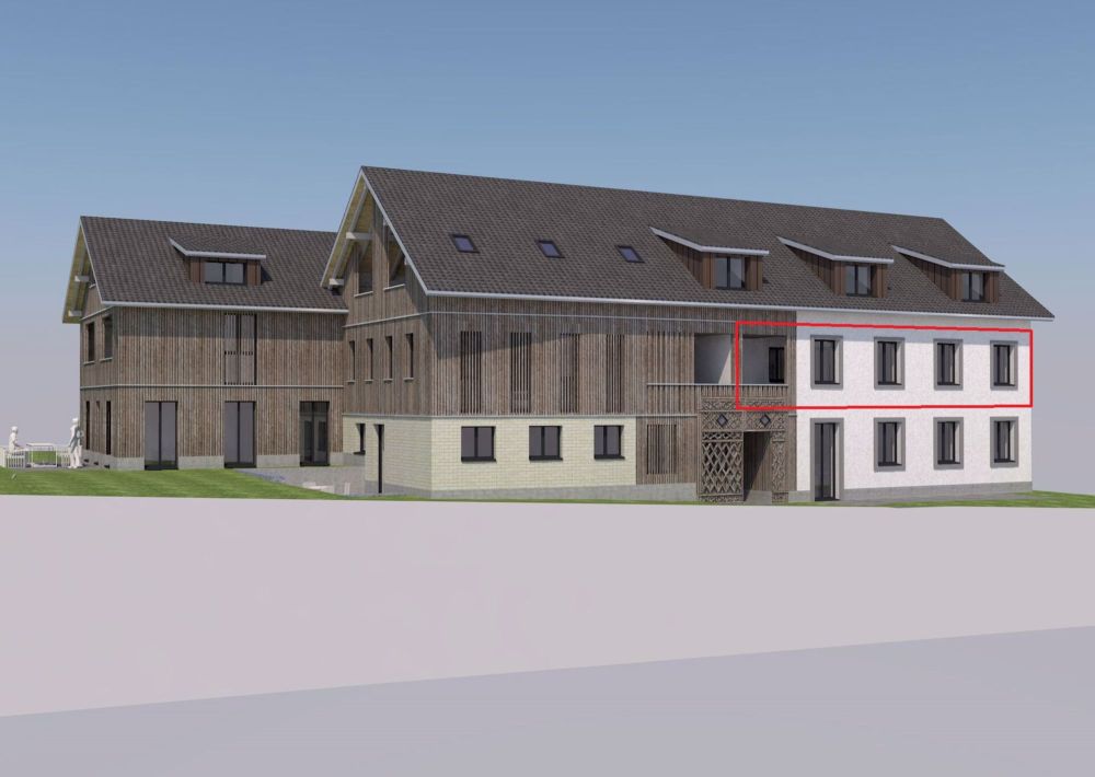 Neubau: 4.5-Zimmer-Eigentumswohnung (OG, Nr. 6) im ländlichen Liebensberg (Gemeinde Wiesendangen) - Bild 1