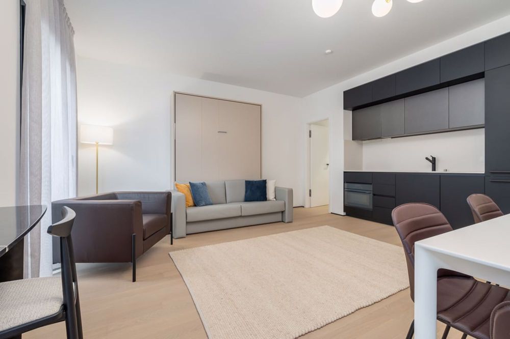 Lugano Zentrum. Neues, geräumiges Einzimmerapartment MIT KLIMAANLAGE NEUE WOHNUNG MIT KLIMAANLAGE - Bild 1
