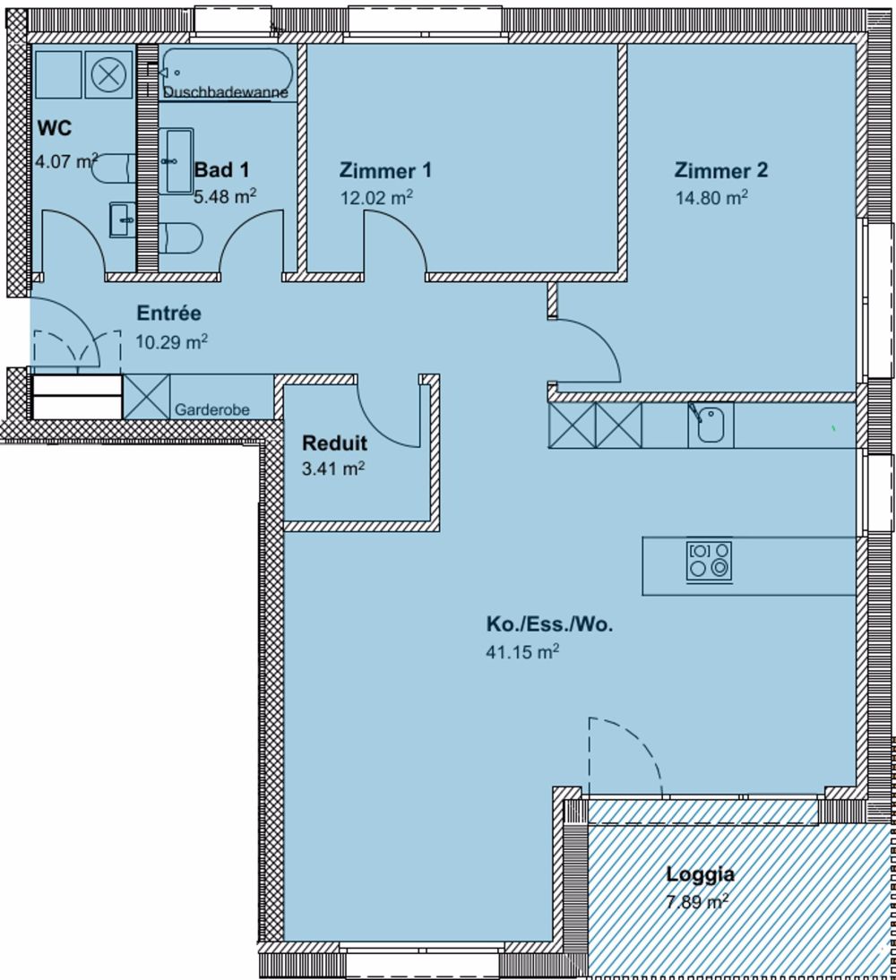 3.5 Zimmer Eigentumswohnung an zentraler Lage in Hüttwilen - Bild 2