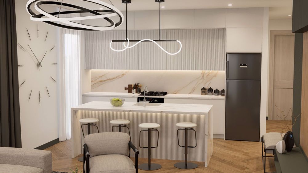Großes 3.5-Zimmer-Neubau, durchgehend, mit großem Wohnzimmer und überdachtem Balkon - Bild 7