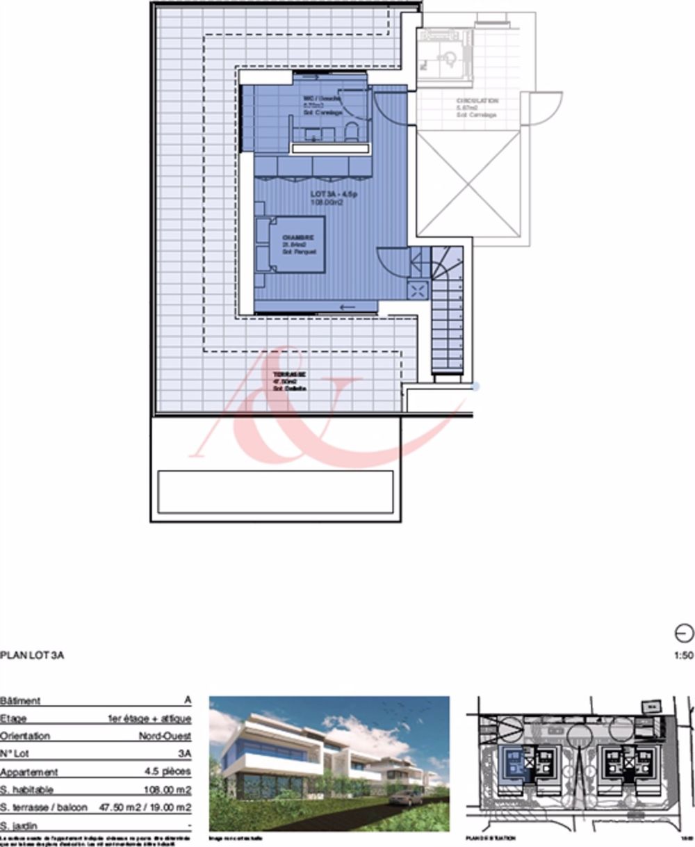 Neue 4.5 Zimmer zu vermieten Lausanne - Bild 1