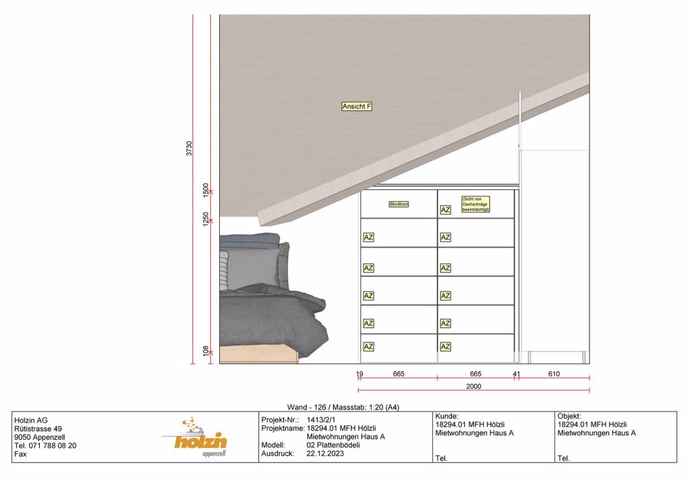 Dachwohnung im hochwertigen Eigentumsstandard - Bild 13