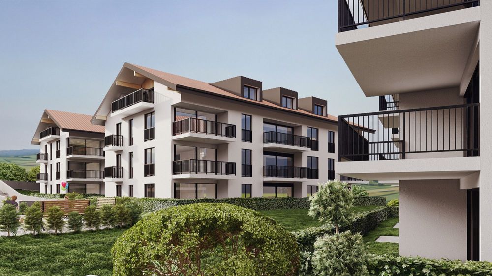 Großes 3.5-Zimmer-Neubau, durchgehend, mit großem Wohnzimmer und überdachtem Balkon - Bild 1