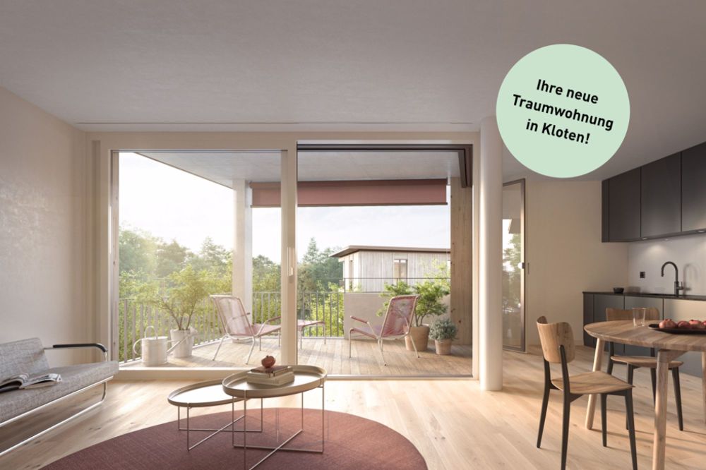 Neubauwohnung in der Überbauung «7 Lerchen» - Ihr modernes Zuhause in Kloten - Bild 1