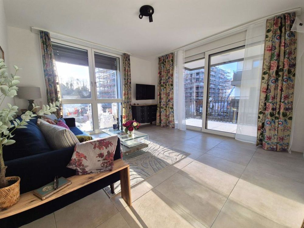 Au coeur de l'éco quartier à Marly : Spacieux appartement neuf de 2.5 pièces au 2ème étage avec 2 balcons - Bild 7