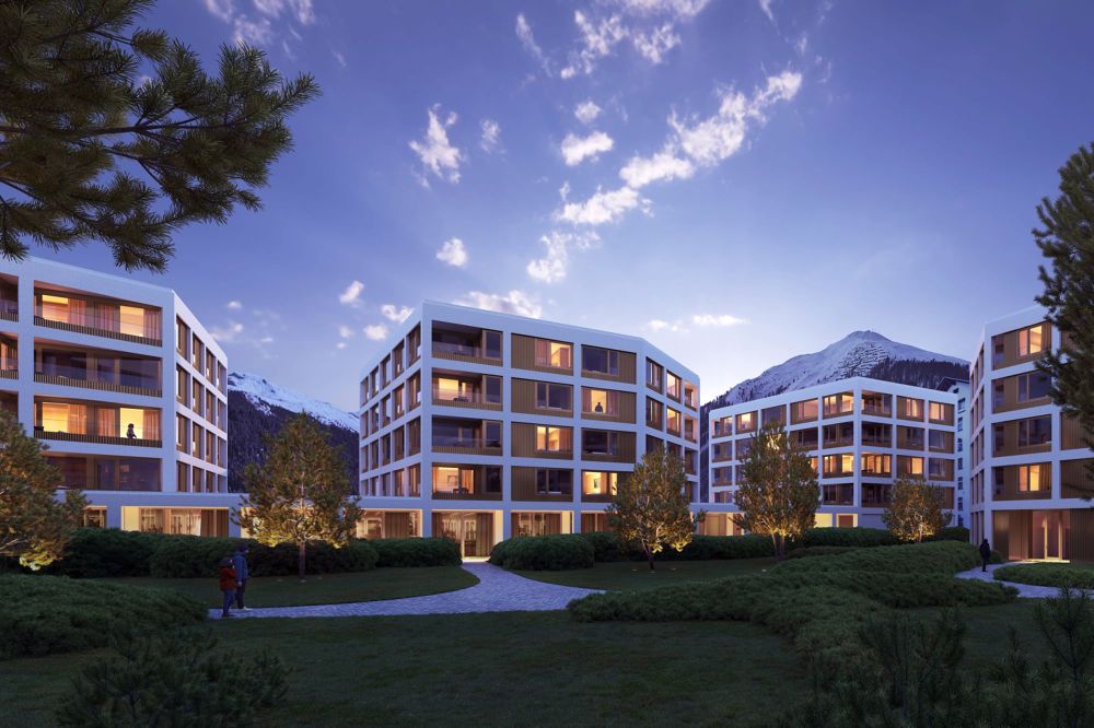 3 1/2-ZW NEUBAU ELEVATION NR. E3-D - Elevation_Park
