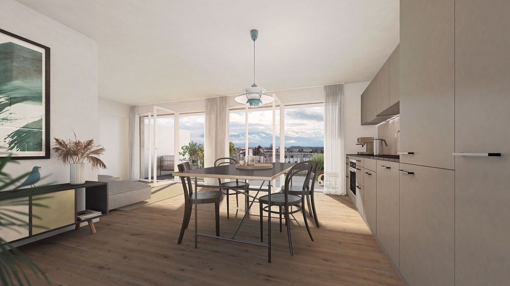 Moderne 4.5-Zimmer-Wohnung in Rebstein zu vermieten - Bild 1