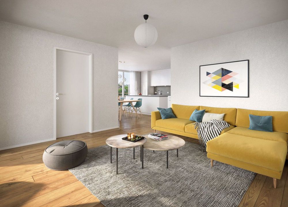 Moderne 4.5-Zimmer-Wohnung mit Balkon und Blick ins Grüne - Bild 3