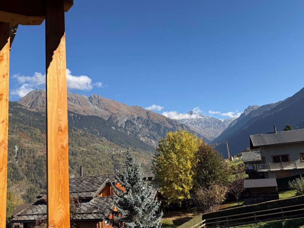 3 wunderschöne 3.5-Zimmer-Wohnungen in einem neuen Chalet in Bruson - Bild 1