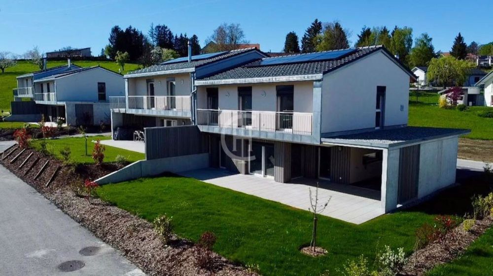 Nouvelle construction MINERGIE-P - 5 Villas individuelles & 8 Villas mitoyennes à Savigny - Bild 1