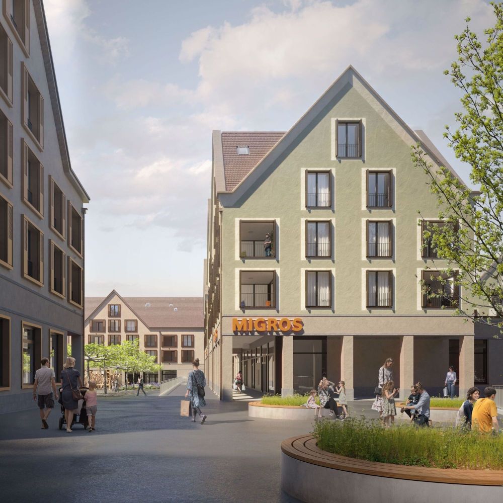 Wohnen am Dorfplatz in Arnegg 2.5 Zimmerwohnung - Bild 4
