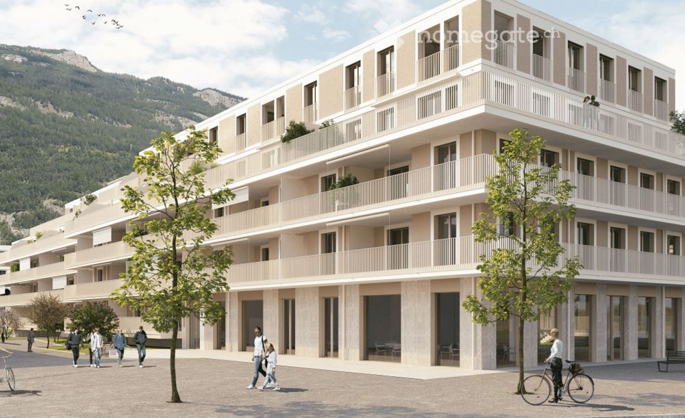 2.5-Zimmer-Wohnung in Chur Kleinbruggen - Neubau Dez 2025 Erstbezug - Bild 1