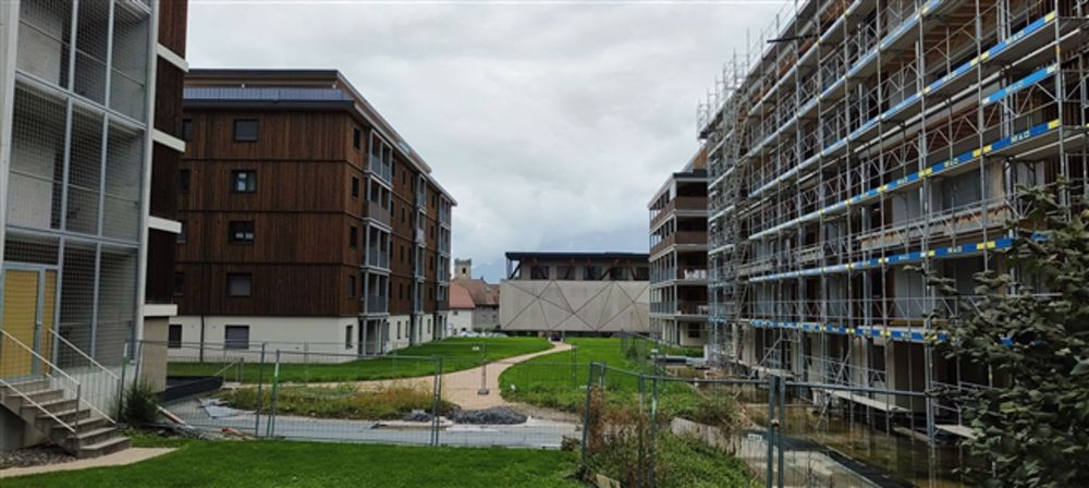 COLLOMBEY-MURAZ; WUNDERSCHÖNE NEUE ZEITGENÖSSISCHE WOHNUNG - - Bild 3