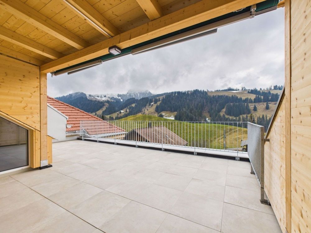 Attraktive Maisonette mit grossem Balkon in Eriz, Kanton BE - Erstvermietung (als Zweitwohnung möglich) - Bild 9