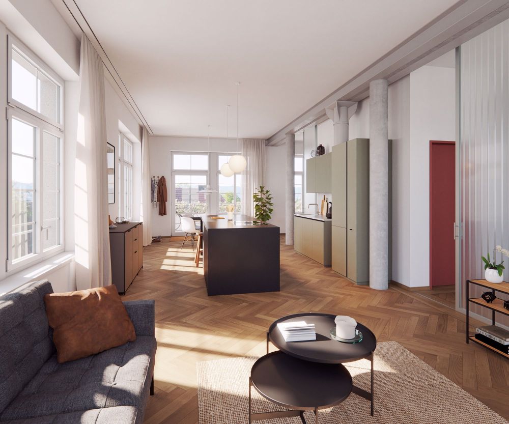 Schickes Loft in der ehemaligen Fabrik | dreamo.ch - Bild 1