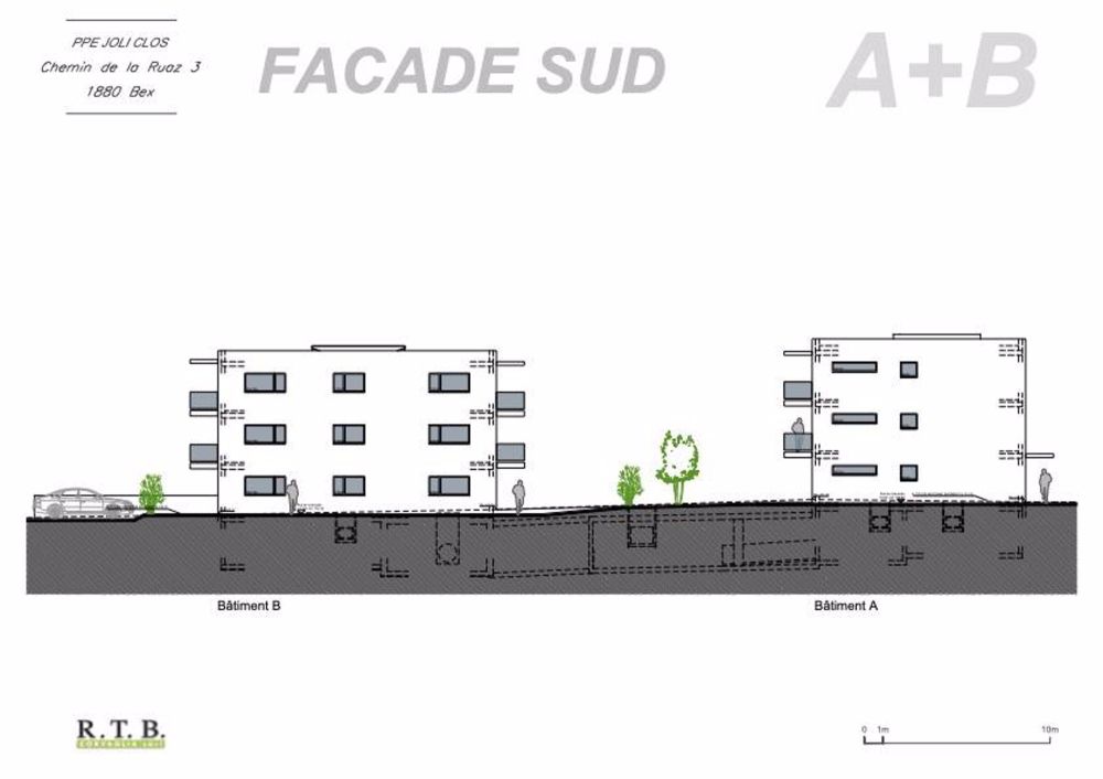 Appartement 2,5 pces (lot 11) au 2ème étage à Bex - Bild 12