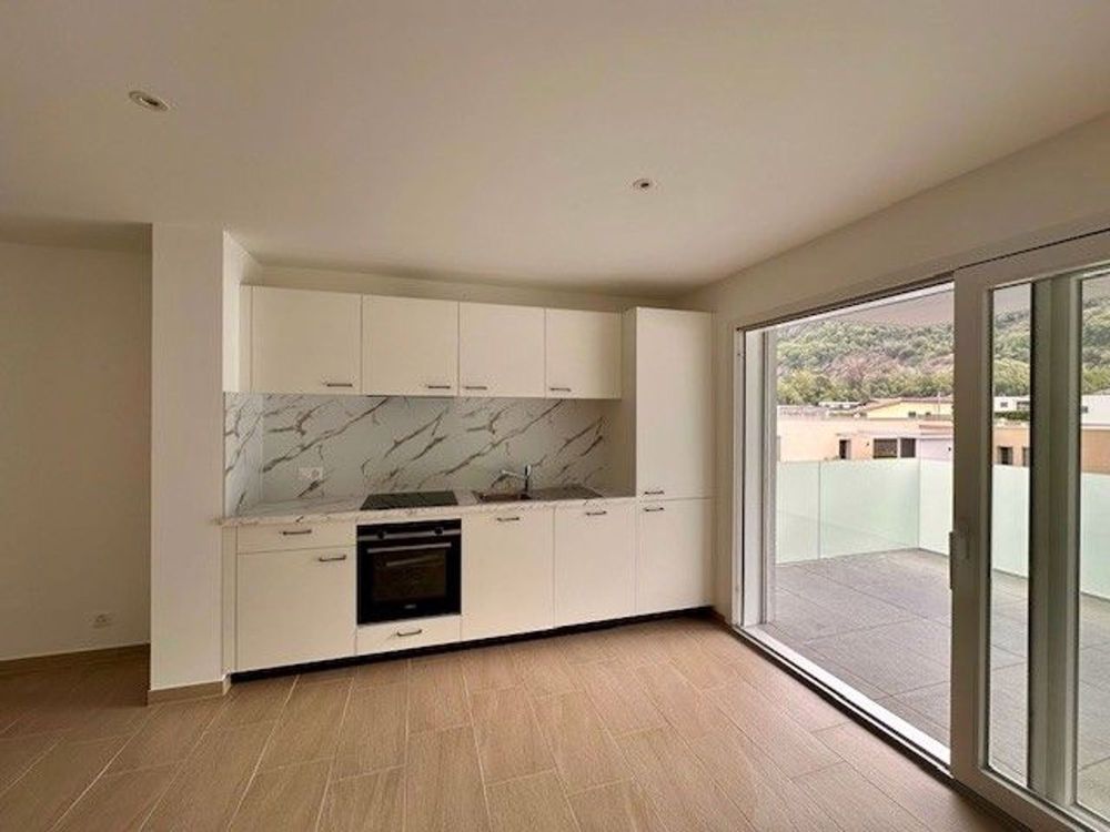 Schönes neues Apartment im 2. Stock mit 2,5 Zimmern in Aproz (Sion) - Appartement, 2.5 pièces, 56.97 m2