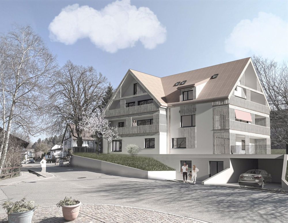 Erstvermietung: Lichtdurchflutete 2.5-Zimmerwohnung mit Stil – Ihr neues Zuhause in Bertschikon - Bild 1