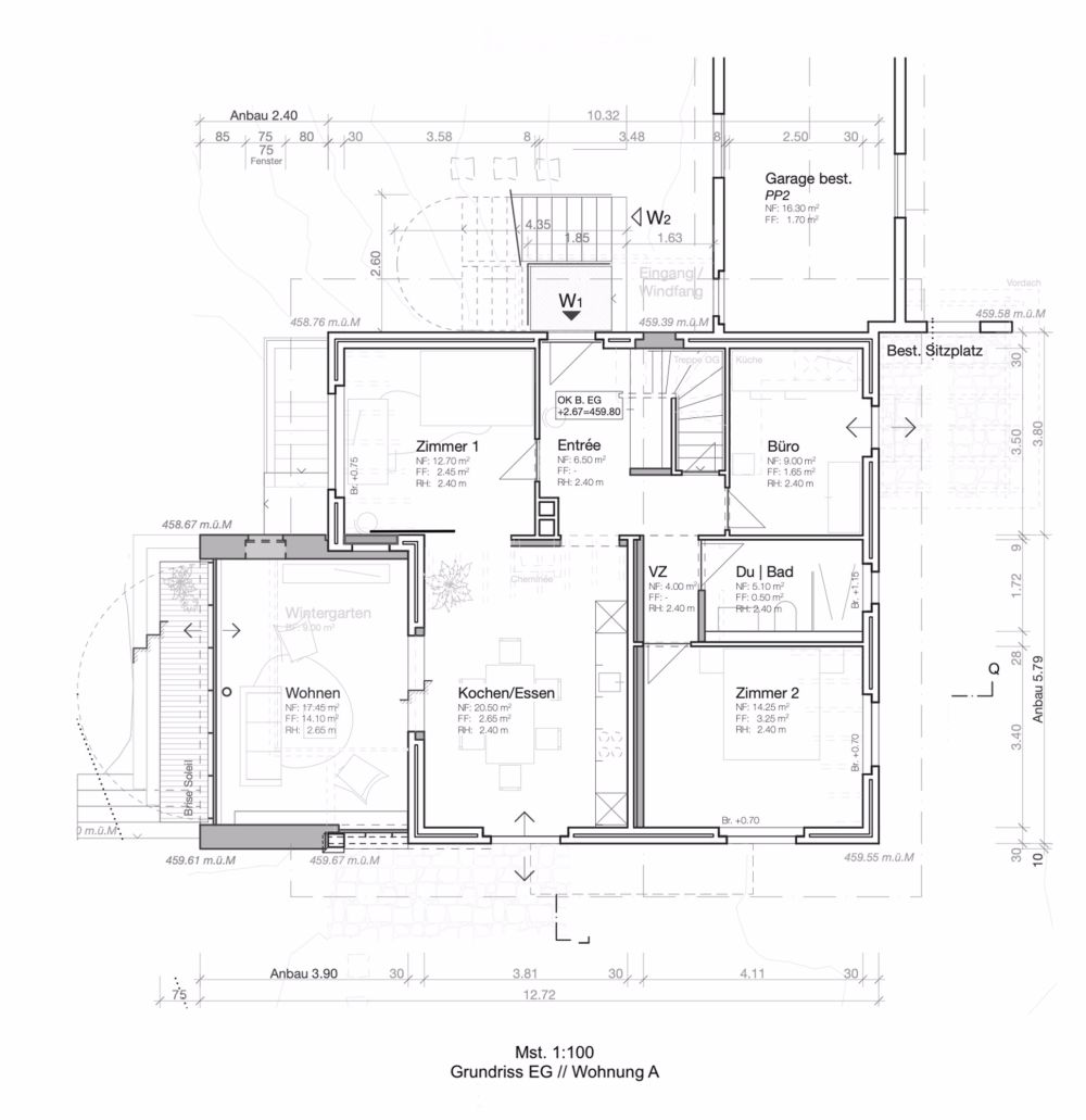 Erstvermietung 4,5 Zimmerwohnung im Eigentumstandart nach Totalsanierung - Bild 1