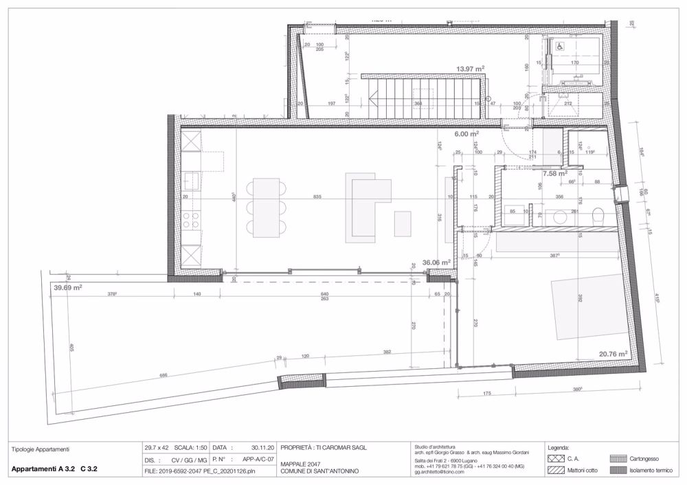 Dachgeschoss 2.5 mit großer Terrasse in Sant'Antonino - Bild 3