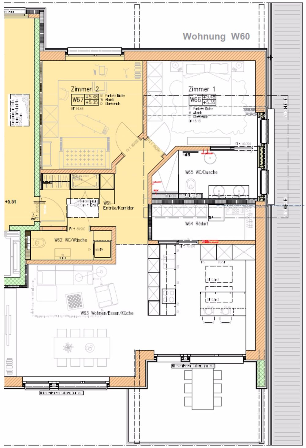 Erstvermietung: Moderne 3.5-Zimmer-Wohnung mit grosser Terrasse in Hofstetten b. Brienz - Bild 5