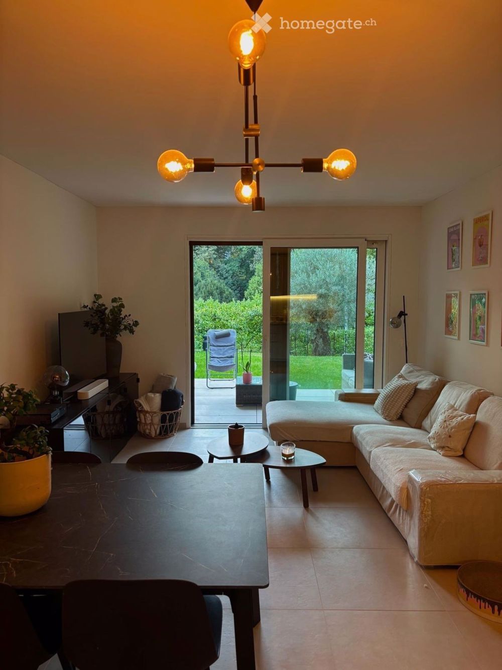 Modernes 2.5-Zimmer-Apartment mit Garten in Ponte Capriasca - Bild 2